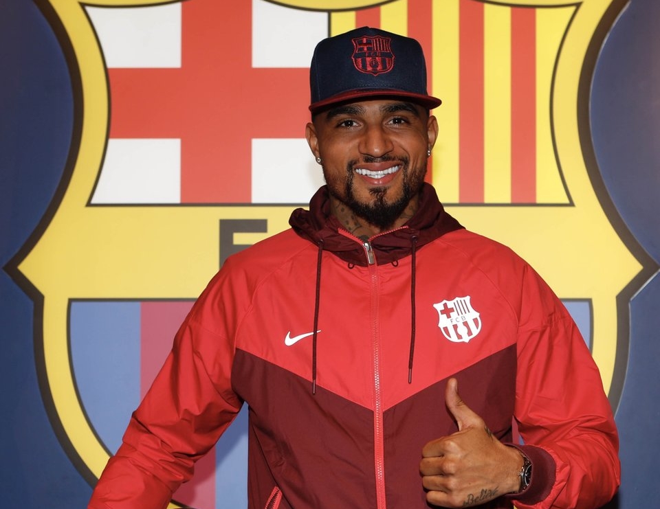 Kevin Prince Boateng Gabung Club Skuat Barcelona Menjadi Mimpi Kenyataan